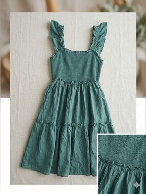 Green Womens Dress Size L